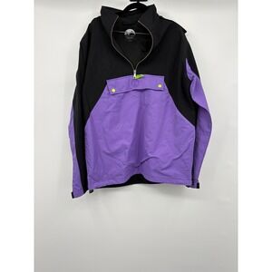 Jacket Lazy Oaf Lazy Quarter Zip Jacket Men's size medium